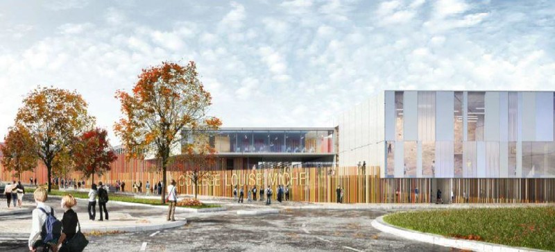 ClichysousBois  Collège Louise Michel  Le Collège