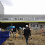 Visite du chantier du futur collège Image 3
