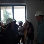 Visite du chantier du futur collège Image 12